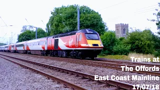 Trains at The Offords, ECML | 17/07/18