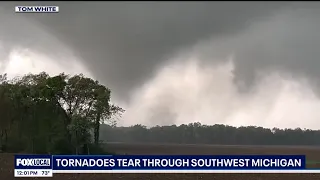 West Michigan tornadoes destroy FedEx building in Portage