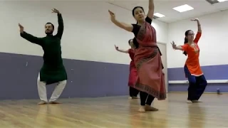 Kuchipudi steps: end part one # 1