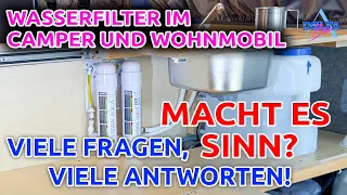 VW T4 | Wasserfilter im Wohnmobil und Campervan | Sicheres Trinkwasser auf Reisen | FAQ