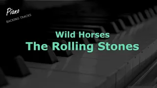 Wild Horses - The Rolling Stones (Piano Instrumental Backing Track)