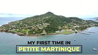 My First Time In Petite Martinique! So Peaceful! Boat Ride, Island Tour & Drone Shots!