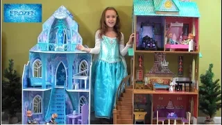 Princess Story: Frozen Princess Anna and Queen Elsa Sleepover in NEW Arendale Palace