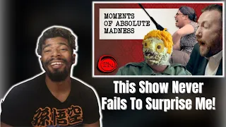 AMERICAN REACTS TO Moments of Absolute Madness | Taskmaster