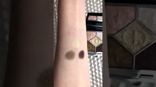 New Dior Holiday 2020 Golden Nights 549 Golden Snow swatches