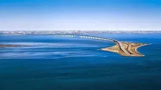 Øresund Bridge Turns Into a Tunnel and Connects Denmark and Sweden