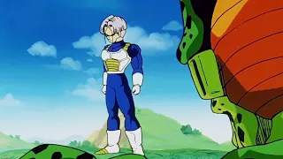 Trunks uccide Cell nel futuro | DBZ ITA