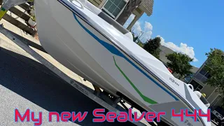 Sealver wake boat 444