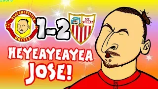 🤣HEYEAYEAYEA JOSE! What's going on?🤣 (Man Utd vs Sevilla 1-2 Song Parody Goals Highlights)