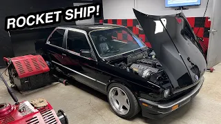 Forged Turbo M50 E30 Makes 650WHP!!