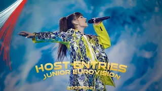 Junior Eurovision 2003-2021 | Host Entries of Each Year