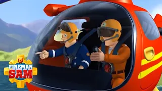 Helicopter View of Pontypandy  | Fireman Sam | Cartoons for Kids