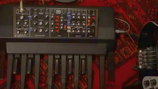 Behringer Model D + Ketron K8 pedal = Taurus