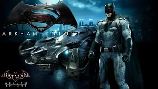 Arkham Knight DLC: Batman V Superman Free Roam Gameplay