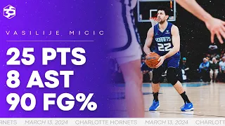 Vasa Micic With Career-High 25 PTS and 5 3PM vs Grizzlies | 3/13/2024