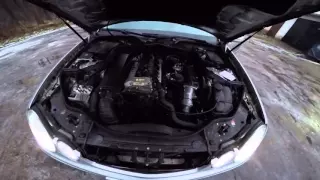 2,2 CDI engine sound W211 OM 646