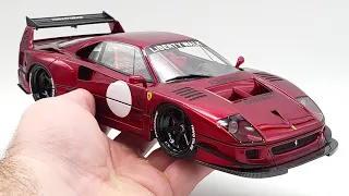 1:18 IVY Ferrari F40 LBWK By Scale Reviews