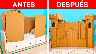 Construye Tu Propio Castillo de Cartón: Artesanías Divertidas y Simples para Padres Creativos 🏰📦