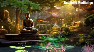 Buddha Meditation : Beautiful Lotus Lake | Spiritual Flute | Relaxing Music for Meditation, Zen