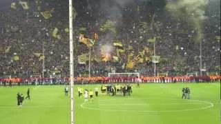 Borussia Dortmund vs Borussia Mönchengladbach 20120421　優勝決定の瞬間！！