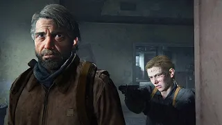 Joel's Dialogue Changes Whether Abby is Holding a Gun or Not