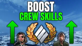 BOOST Crew Skills FAST in World of Tanks Console Update 7.0