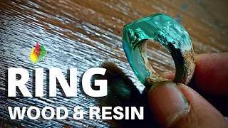 DIY RESIN RING EASY/Resin art for beginners