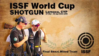 Skeet Mixed Team Awarding Ceremony - 2023 Larnaca (CYP) - ISSF World Cup Shotgun
