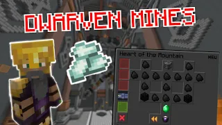 How to level up the Heart of the Mountain (Dwarven Mines Hypixel Skyblock Update!!)