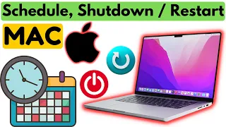 Schedule Your Mac to Shutdown, Sleep, Restart | How To Auto Shutdown or Restart on Mac