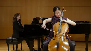 Elgar Cello Concerto in E Minor, Op. 85, Movements 1 and 2 - Evelyn Joung