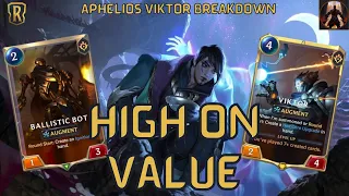 [ETERNAL] Drowning In So Much Value With Aphelios Viktor! | Legends of Runeterra