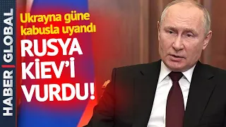 SON DAKİKA I Peş Peşe Patlamalar! Rusya Kiev'i Vurdu!