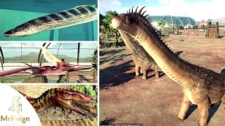 JWE2 New DLC Late Cretaceous - How to Get the New Dinosaurs - All New Dinosaurs Showcase