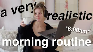 a very realistic morning routine over winter break... *senior in highschool*