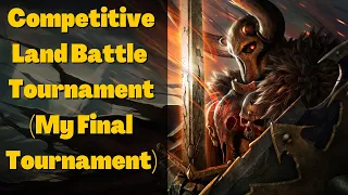 My Final Tournament. Competitive Land Battles - Total War Warhammer 3. Immortal Empires