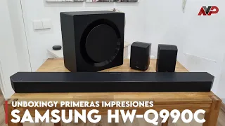 Barra de sonido Samsung HW-Q990C: Unboxing, características técnicas y primera toma de contacto