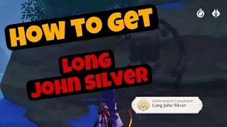 [UA] Genshin impact - How to get achievement Long John Silver. Приховане досягнення