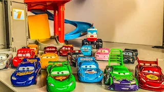 Looking for Disney Pixar Cars: Lightning McQueen, Thomas, Tow Mater, Sally, Cruz, Carrera, Fritter