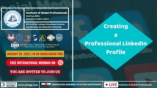 Creating a Professional LinkedIn Profile