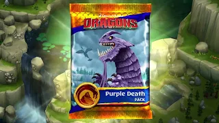 PURPLE DEATH PACK - Dragons: Rise of Berk