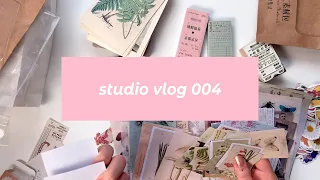 Etsy stationery haul | studio vlog 004