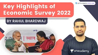 Key Highlights of Economic Survey 2022 | UPSC CSE 2022/23 | Rahul Bhardwaj