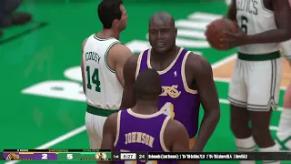 NBA 2k24 All time Lakers vs All time Celtics