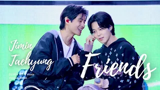 231014 4K (V)icnic 뷔크닉 Friends 태형 지민｜방탄소년단 뷔 지민 Friends 직캠｜친구 김태형 박지민｜BTS V Focus JIMIN Focus (4K)