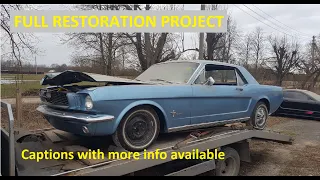 1966 Ford Mustang coupe - complete restoration