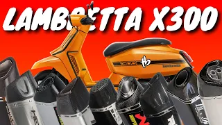 เสียงท่อ lambretta x300 (exhaust sound)