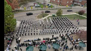 The Ohio University Marching 110 Baker Center Full Band 10/28/23