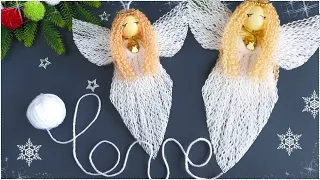 👼💝 АНГЕЛ  ИЗ НИТОК своими руками 👼 DIY Christmas Angel Doll