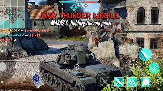 M48A2 C: Holding the cap point - War Thunder mobile